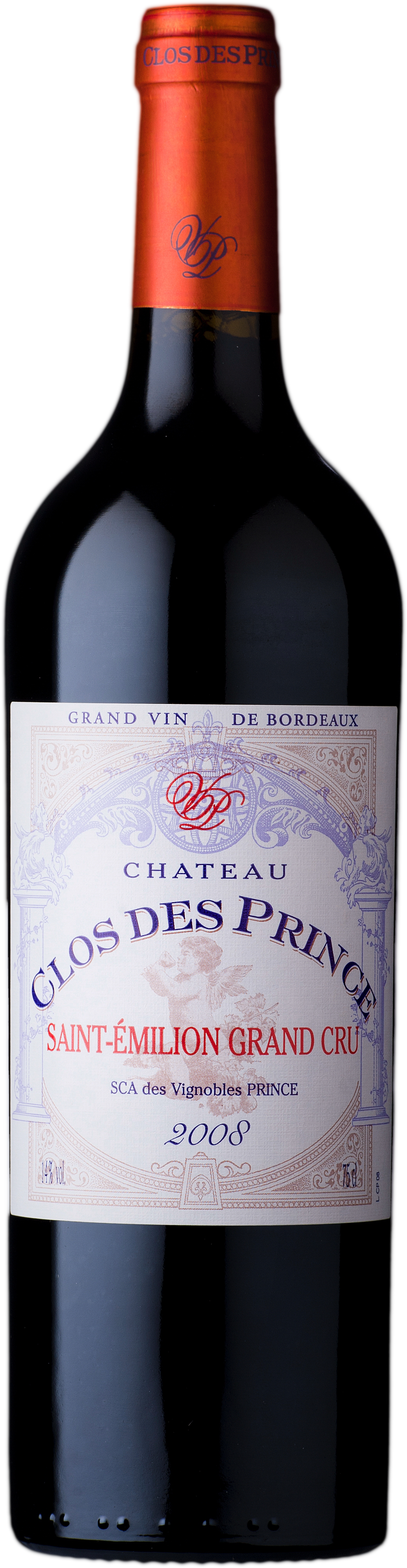 The Clos des Princes Saint Emilion Grand Cru